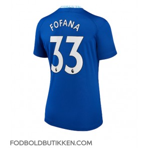 Chelsea Wesley Fofana #33 Hjemmebanetrøje Dame 2022-23 Kortærmet